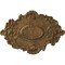Ekena Millwork Kinsley Flowing Leaf Ceiling Medallion, Hand-Painted Rubbed Bronze, 30 3/8"W x 20 3/4"H x 1"P CM30KIRZS - alternate 1